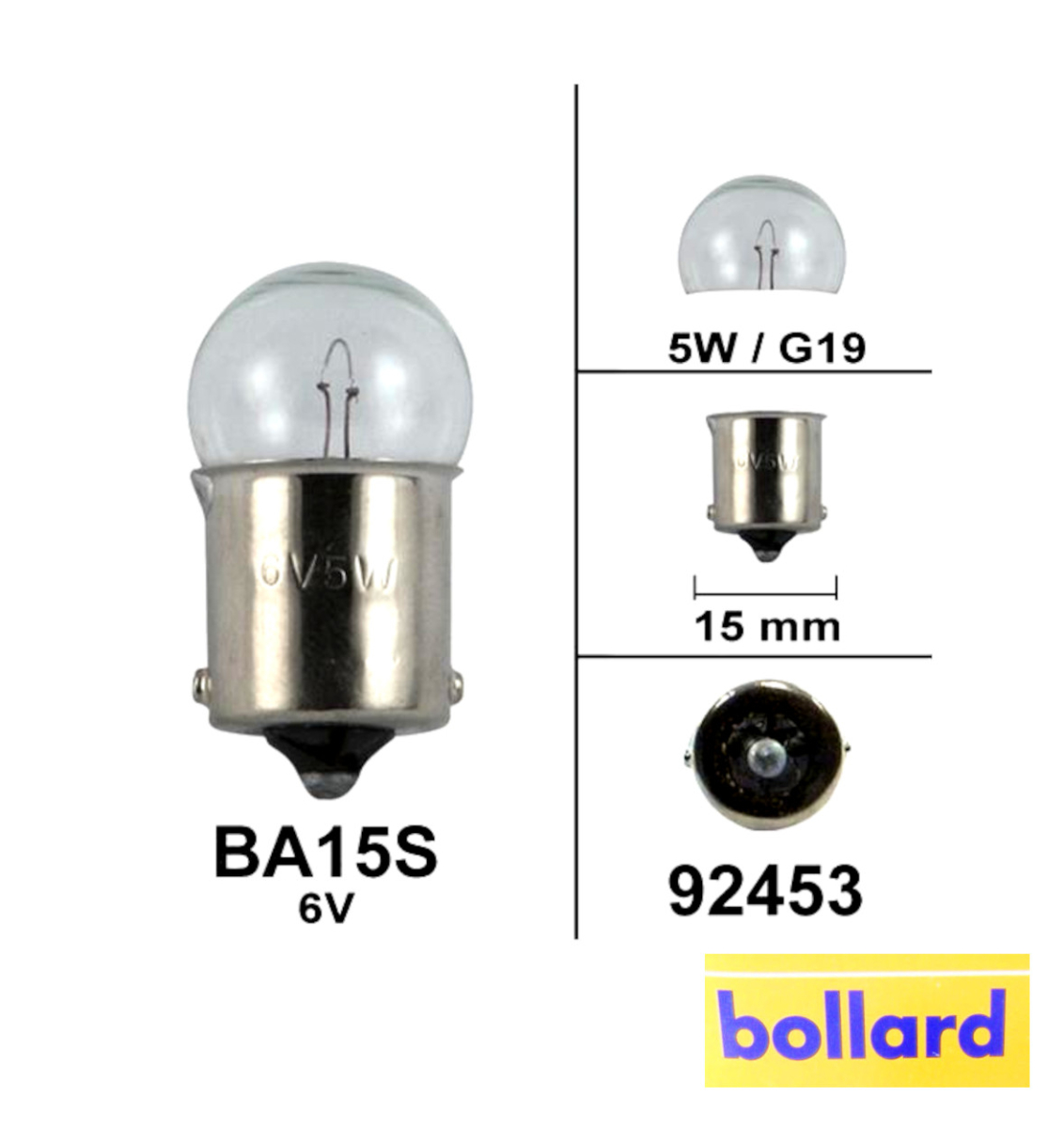 Cyclingcolors BULB 12V 10W BA15S LED CAR MOTORCYCLE MOTORBIKE CLEAR LIGHT BAYONET - View #8