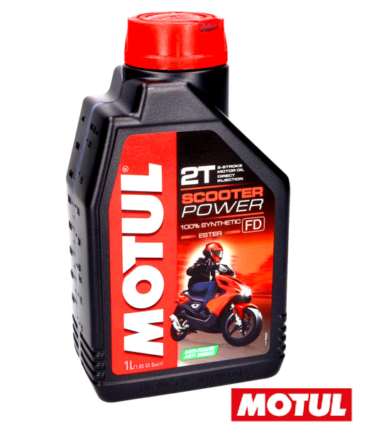 2-Takt Motoröl / Mischöl ScooterPower vollsynthetisch Ester 1Ltr. -Motul-