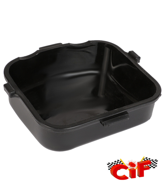 Werkzeugbox Werkzeugkiste Kunsttoff schwarz Piaggio Boxer -CIF-
