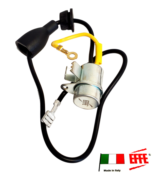 Kondensator Ciao zwei Kabel Leitungen EFFE Italy Blinkermodelle