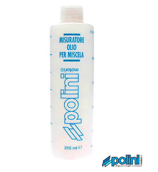 Polini Öl Messbecher Dosierflasche 250ml >Zwotakt Garage, 5,50 €