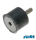 Auspuffhalterung Silentblock Gummilager Polini M6x18 25x20mm Mofa Moped