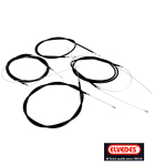 Piaggio Ciao Premium Zugsatz Zugset Bowdenzug Set schwarz...