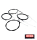 Piaggio Ciao Premium Zugsatz Zugset Bowdenzug Set schwarz -Elvedes -