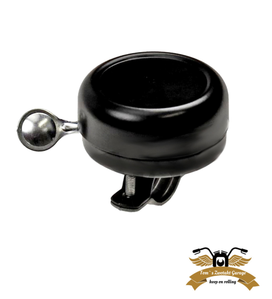 Klingel Glocke Ø 55mm Stahl schwarz -Widek-