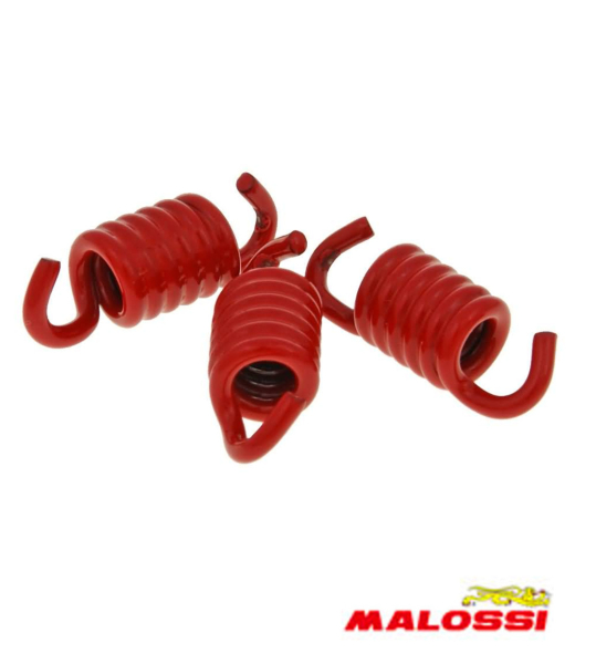 3 x Kupplungsfedern Malossi MHR Delta / Fly Clutch rot  2,0 mm -Malossi-