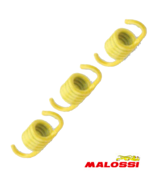 3 x Kupplungsfedern Malossi MHR Delta / Fly Clutch gelb 1,8 mm Sporting