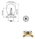 Birne Klarglas P26S 6V 15W Glühbirne Ciao, Bravo Scheinwerfer -OEM-