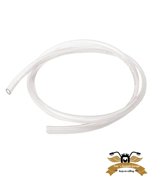 Benzinschlauch klar transparent PVC 5 x 8 mm 1m