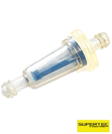 Benzinfilter klein blau transparent für 6mm...