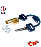 Lenkschloß kurz 12x4mm Lenkerschloß...