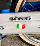 Sticker 3D selbstklebend Italia Tricolore 40x25mm Flagge