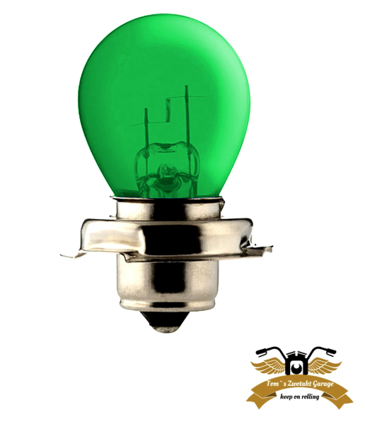 Birne Lampe P26S grün 12V 15W Blinker >> Zwotakt Garage, 3,90 €