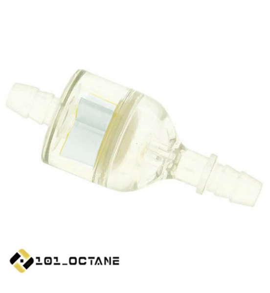 Benzinfilter Ø 28mm klein Fast Flow II klar 6mm Anschluß Ciao, Bravo, SI