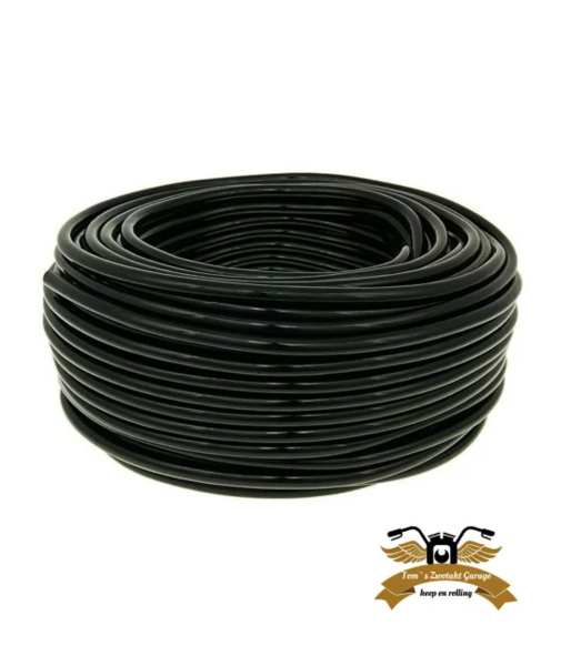 Benzinschlauch Chloropren-Kautschuk schwarz 4x8mm Ölleitung knickfest