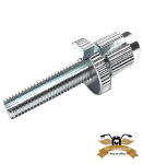 Einstellschraube Aluminium M7 geschlitzt M7x30mm...
