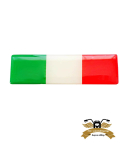 3D Gel Sticker Embleme Italia erhaben selbstklebend 56x12...