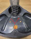 Gummi Befestigung Satteldecke Ciao Bravo Gilera EC1