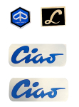 Ciao Schriftzug Stickerkit Aufklebersatz Sticker Tank Rahmen