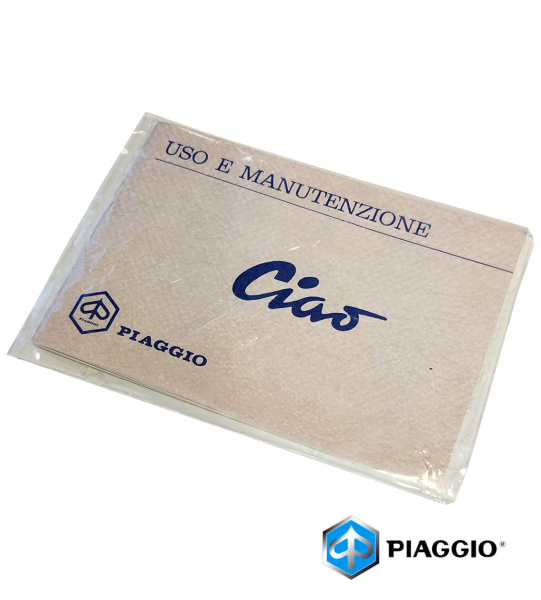 Piaggio Ciao Bedienungsanleitung Benutzer Handbuch 36 Seiten