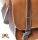 Satteltasche Doppeltasche braun Kunstleder 30x37x11 cm mit Halter Bravo Vespa SI Boss