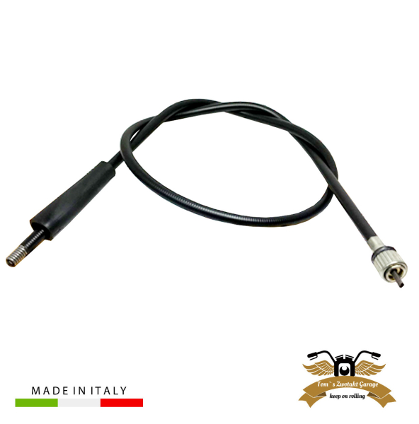 Tachowelle Piaggio Ciao Boss Grillo mit Veglian Anschluß 795/832mm -OEM-