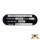 Typenschild Ciao M7E2T Aluminium 80x25mm gelocht Rahmenplakette