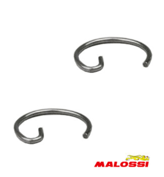 2 x Kolben Kolbenclip Ø 12mm / 1mm  G Sicherungsclip Sicherung -Malossi-