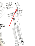 Gabelfeder Feder vorne 1x Gabel Ciao PX Ø4mm...
