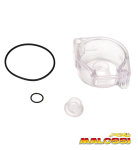 Schwimmerkammer transparent Malossi SHA 14 / 15 Vergaser...