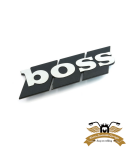 Emblem Schriftzug Piaggio Boss Seitenverkleiung Seitendeckel