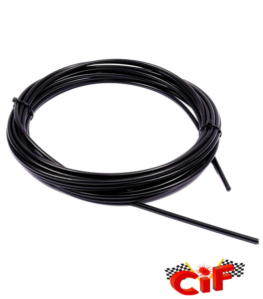 Bowdenzug Bowdenzughülle Schaltzug Außenhülle Hülle schwarz 5,2  mm Meterware