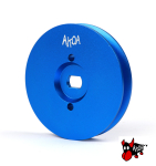 Riemenscheibe / Pully Aluminium blau eloxiert AKOA CNC 65...