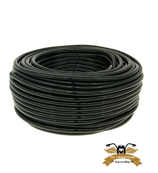 Benzinschlauch Gummi Kraftstoffschlauch CR Schlauch schwarz 4 x 7 mm Meterware