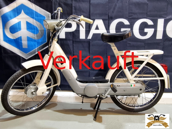 Piaggio Ciao Bj. 1973 restauriert creme weiss zu verkaufen Gebrauchtfahrzeug