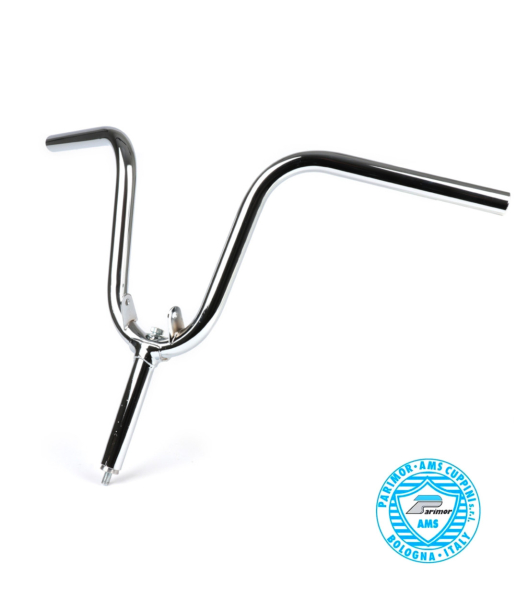 Lenker Piaggio Vespa SI Boxer Scheinwerferhalter Chrom Ø 22,0mm -Cuppini-