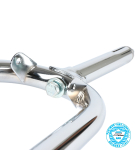 Lenker Piaggio Vespa SI Boxer Scheinwerferhalter Chrom Ø 22,0mm -Cuppini-