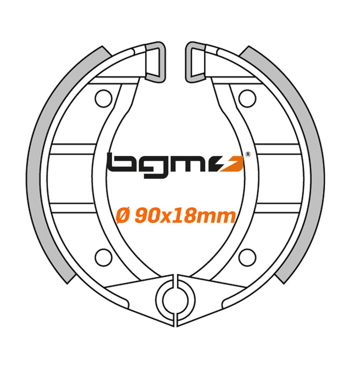 Bremsbeläge Für Fahrrad – 48 Mm, Paar, Für V-Brakes (Rennrad, BMX, Citybike)
