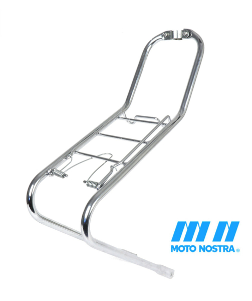 Ciao stabiler Gepäckträger vorne verchromt Made in Italy  Moto Nostra