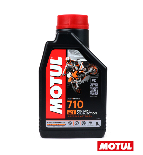 2-Takt Motoröl / Mischöl Motul 710 Ester vollsynthetisch 1 Ltr. -Motul-