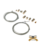 Reparaturset Gaszug Kupplungs- / Bremszug Mofa Moped...