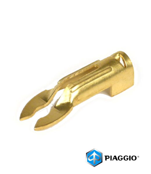 Zündkerzenstecker Messing -Piaggio- Kerzenstecker Metallklammer