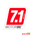 Malossi Sticker Aufkleber Malossi 7.1 Motoriol 85x75 mm