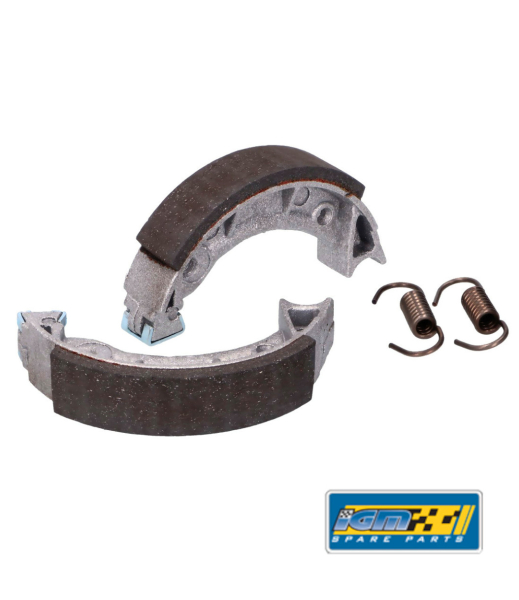 Bremsbacken 90mm Nabe 90x18 Bremsbeläge Ciao, Vespa SI, Bravo, EC1 -IGM-