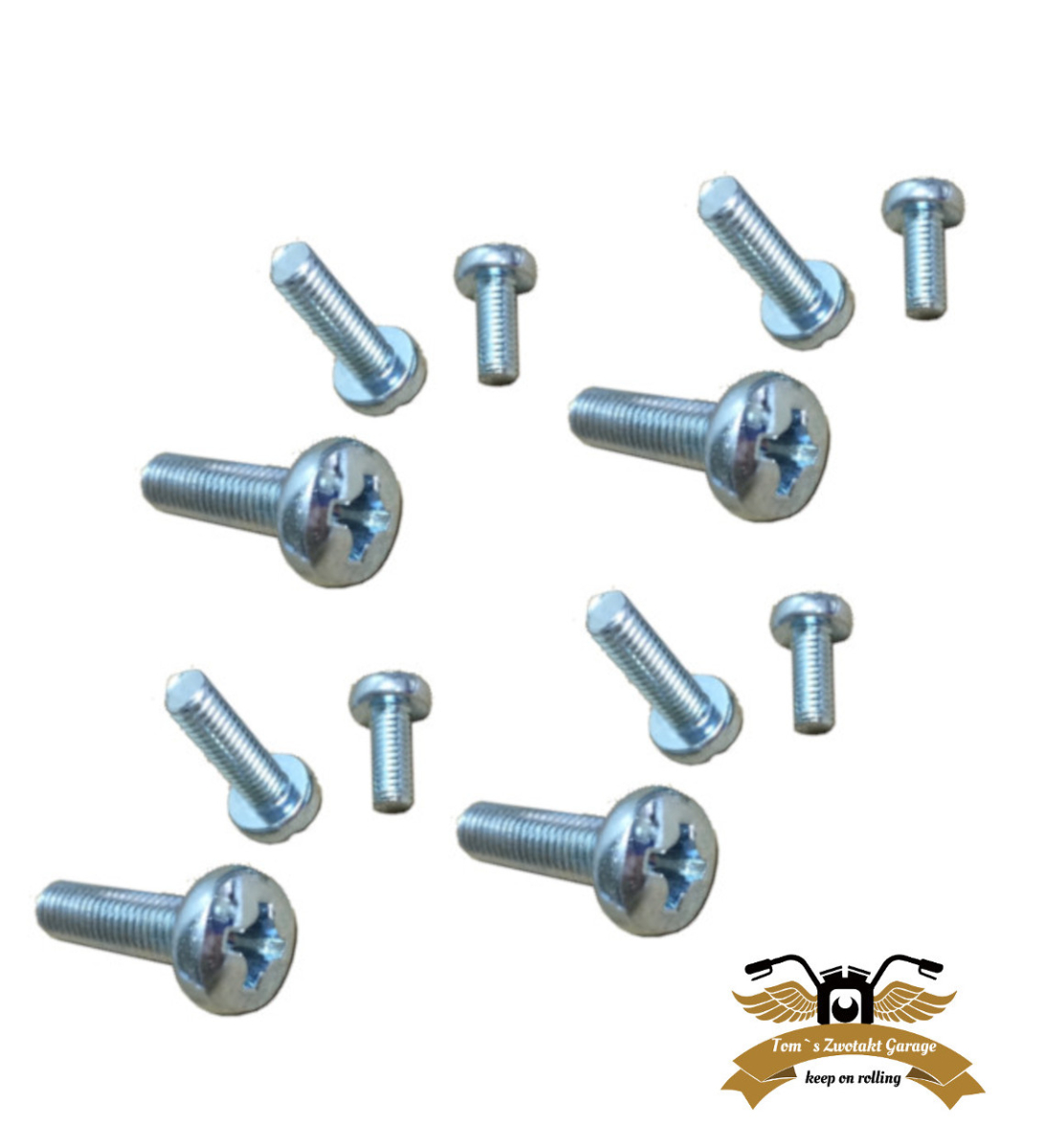 10 Viti Testa Lenticolare M4x45 DIN 7985 In Acciaio Inox A2 - Kreuzschlitz