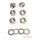 Vorderachse Muttern Edelstahl Distanzier Set Ciao,Bravo,Si, -MC PROPARTS-
