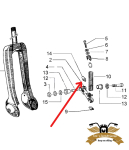 1 Paar Ciao Gabel Anschlaggummis  Schwingarm Gummipuffer...