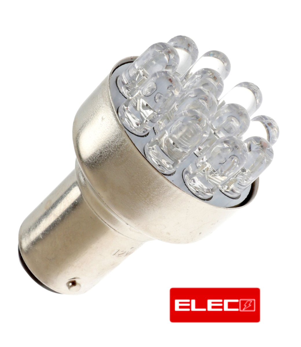 Birne Lampe BAY15D LED 12V 21/5 W >> Zwotakt Garage, 3,50
