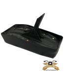 Sitzbank Sattel Piaggio Bravo / Superbravo lang schwarz