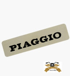 Piaggio Schriftzug 3D Metall Logo Sticker erhaben 100 x...